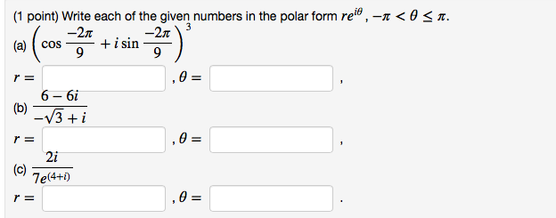 Complex number to polar form calculator with steps picture