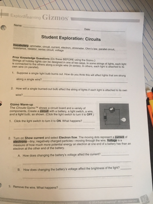 Answer Key For All Gizmos - Student Exploration Energy Conversion Gizmo Answer Key ...