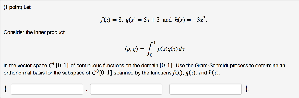 Solved Let F X 8 G X 5x 3 And H X 3x 2 Cons Chegg Com