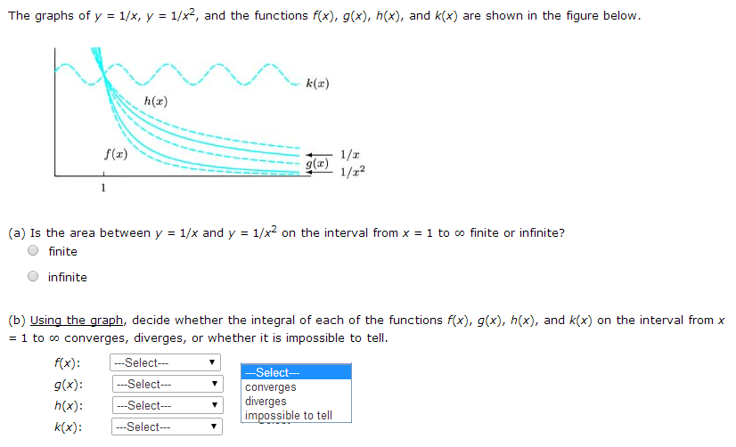 Solved The Graphs Of Y 1 X Y 1 X2 And The Functions Chegg Com
