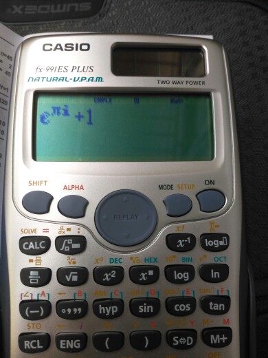 Solved I Use Casio Fx 991es Plus To Calculate The Followi Chegg Com