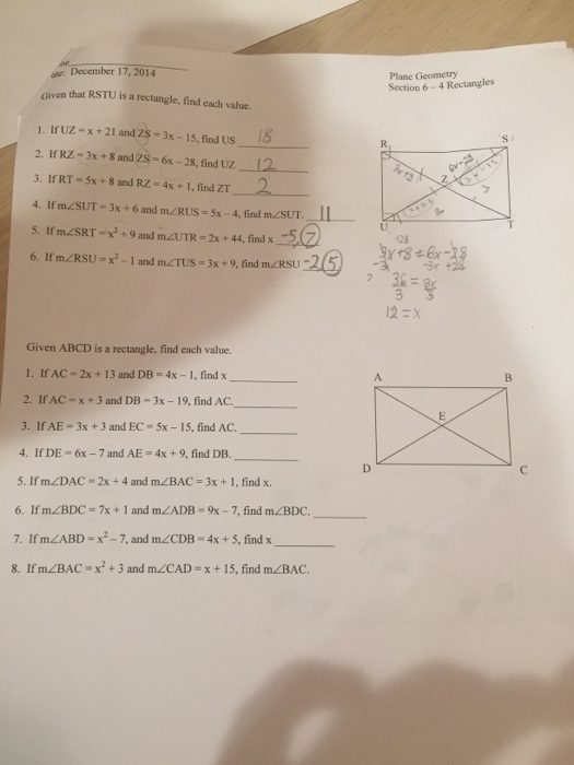 Solved Solve For X And Explain Your Reasoning Also The L Chegg Com