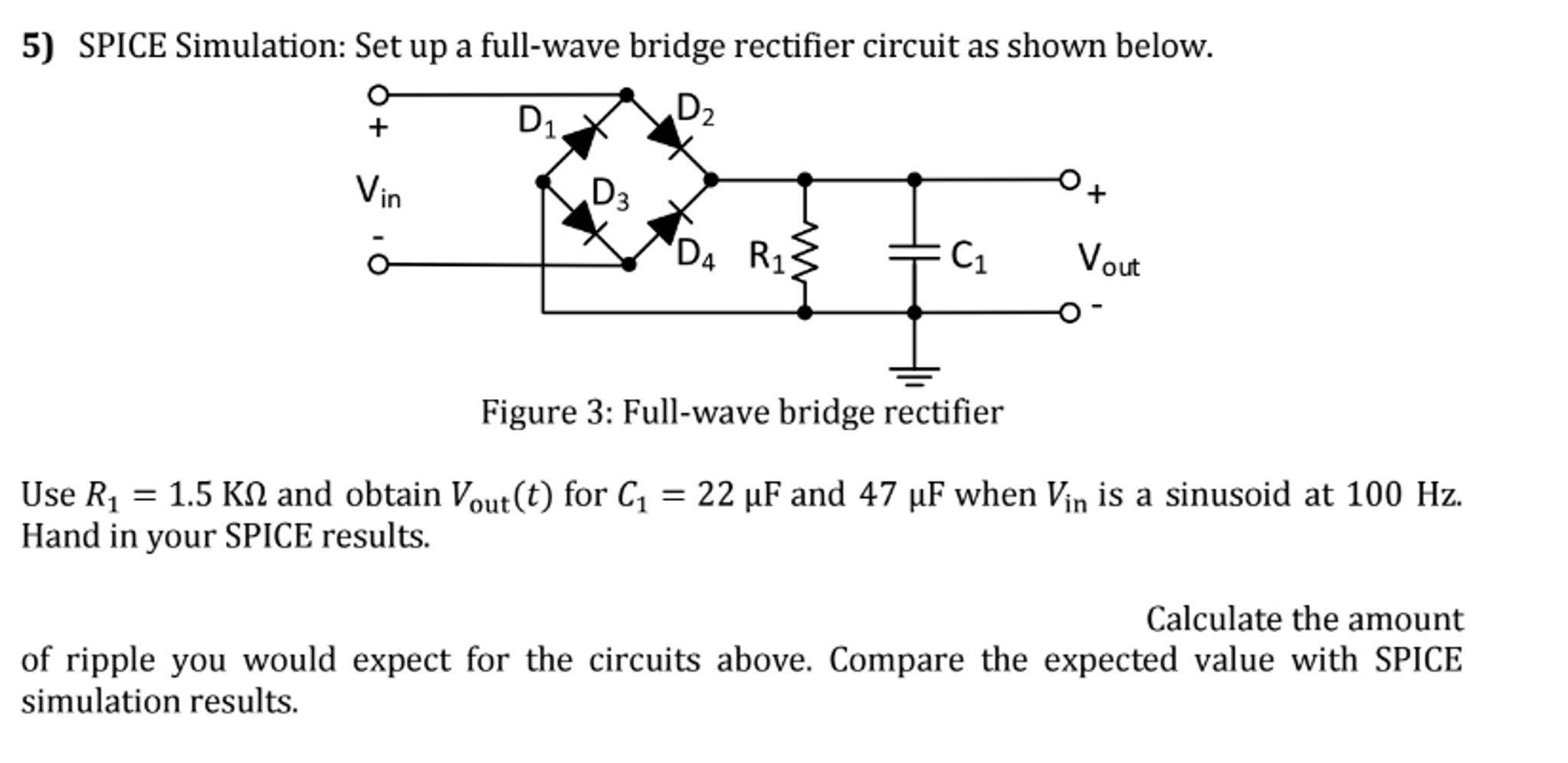 full bridge rectifier