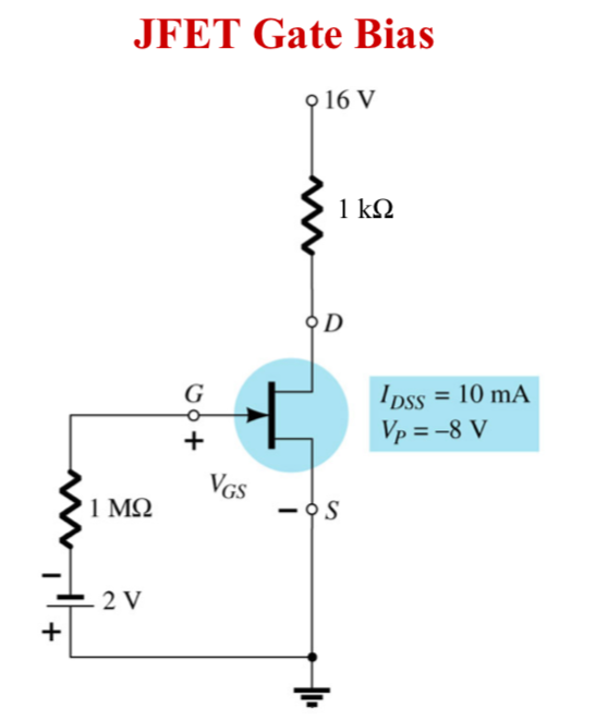 Jfet транзистор схема