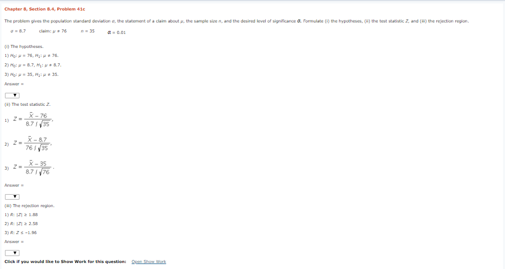 Solved Chapter 8 Section 8 4 Problem 41c The Problem Gi Chegg Com