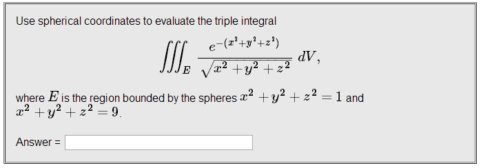 Write The Equation Z Sqrt X 2 Y 2 In Spherical Coordinates