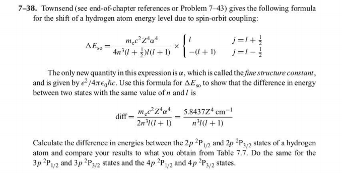 Solved 7 39 Use The Equation Of The Previous Problem To Chegg Com