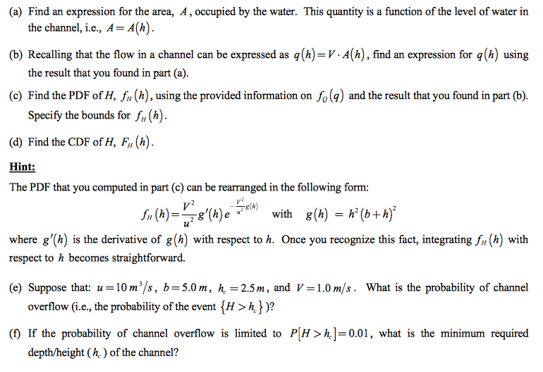 In An Urban Area The Pdf Of The Annual Rainfall P Chegg Com In An Urban Area The Pdf Of The Annual Rainfall P Chegg Com