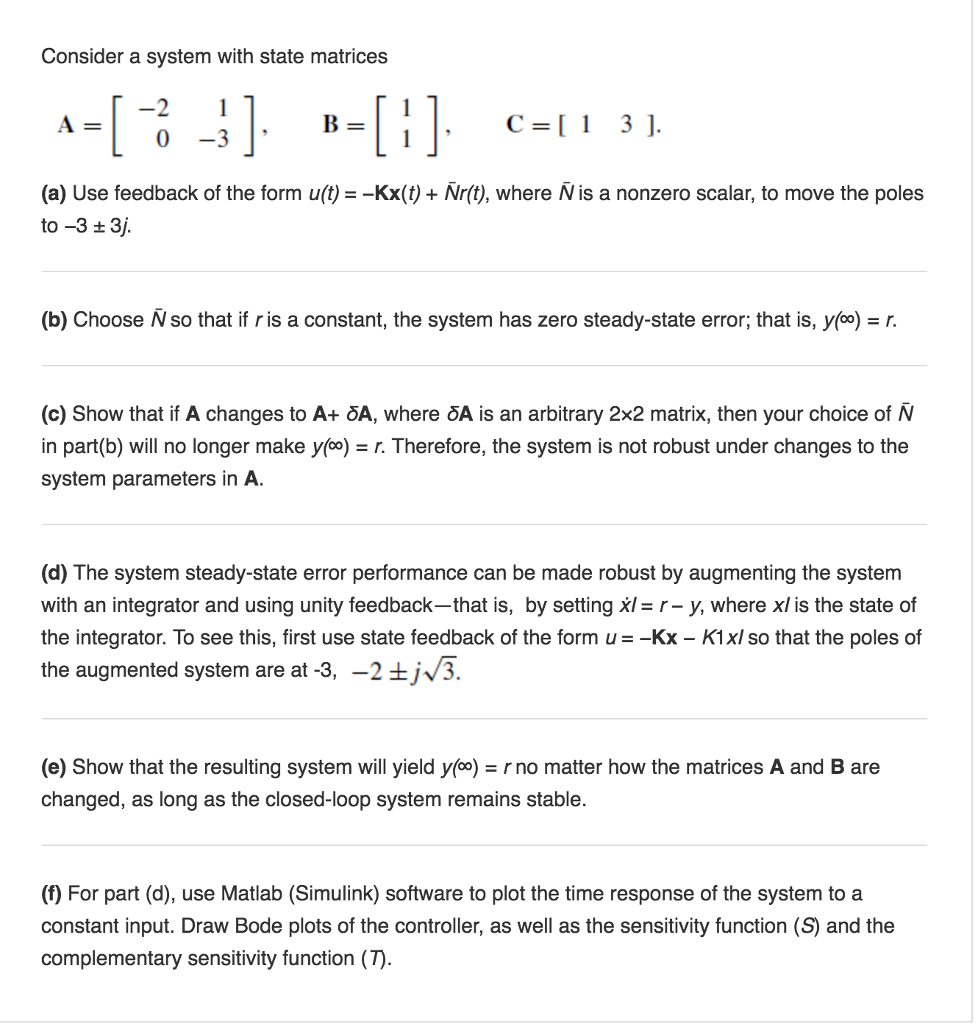 Can You Solve This Problem It S From Feedback Con Chegg Com