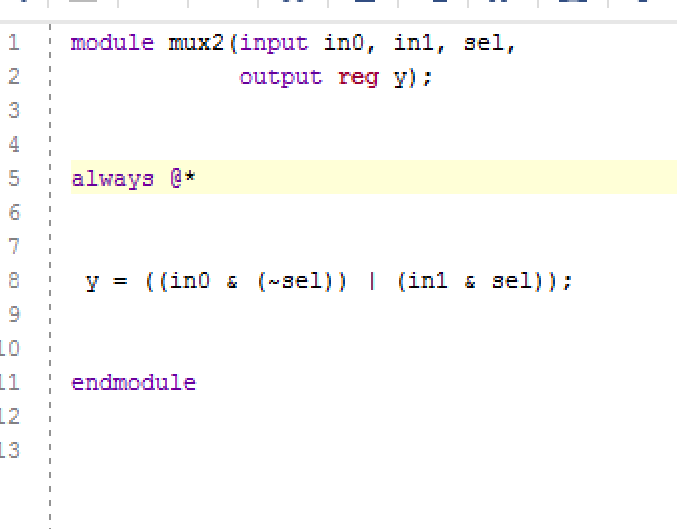 Solved What Is The Verilog Code For Implementing A 2 To 1 Chegg Com