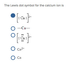 Electron Dot Diagram For Calcium
