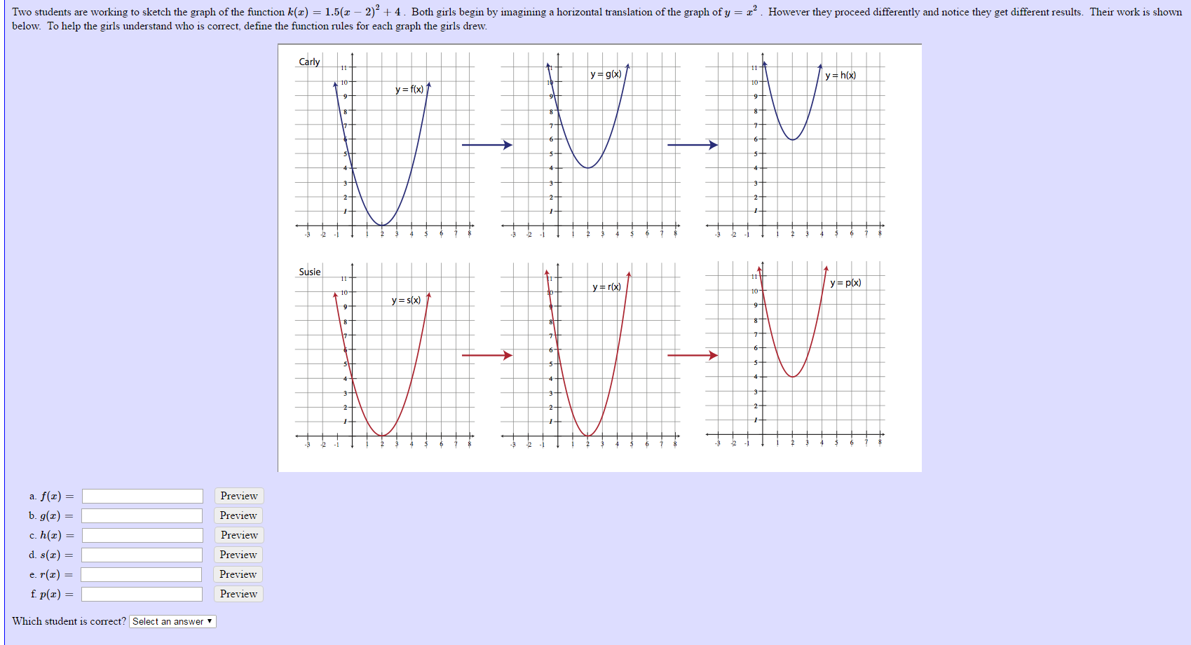 Two Students Are Working To Sketch The Graph Of The Chegg Com