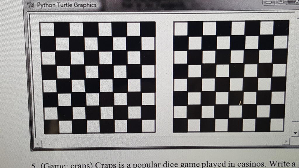 Drawing a Chess Board Using Turtle in Python - Javatpoint