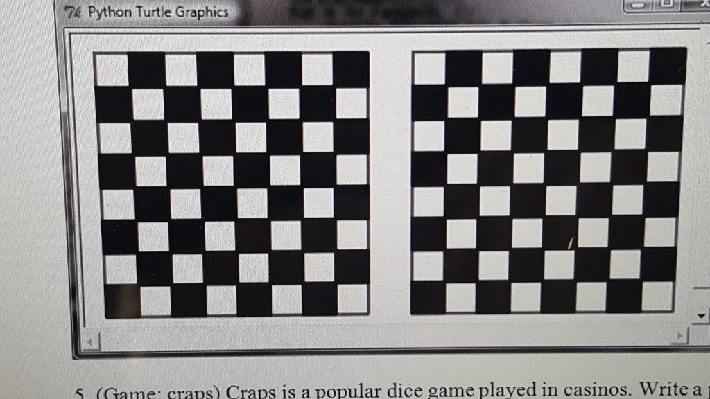 Create Chessboard Using Matplotlib Python