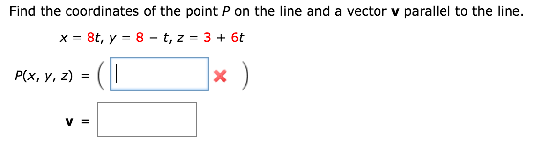 Solved Find The Coordinates Of The Point P On The Line An Chegg Com