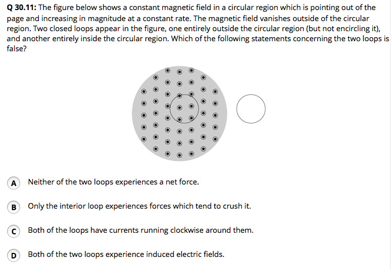 Solved The Figure Below Shows A Constant Field I