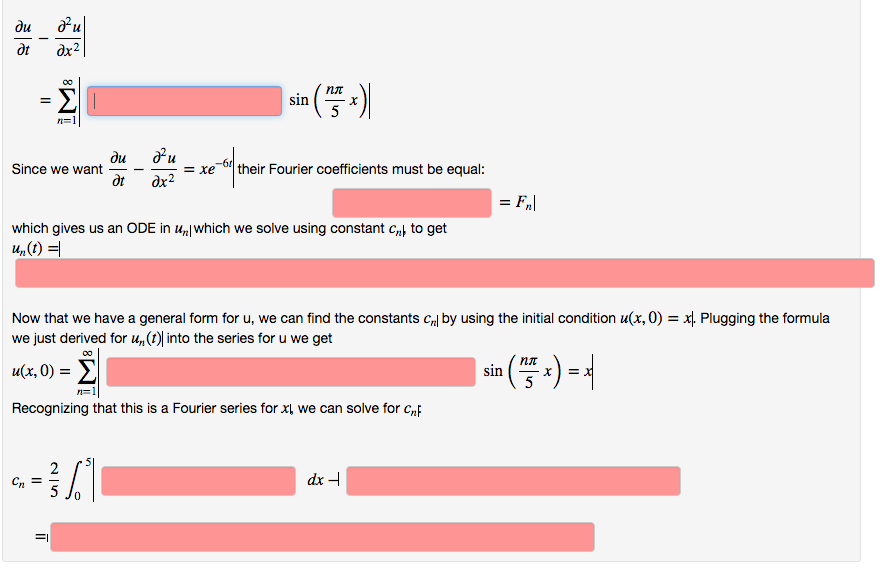 Solved 1 Pt In This Problem We Explore Using Fourier Se Chegg Com