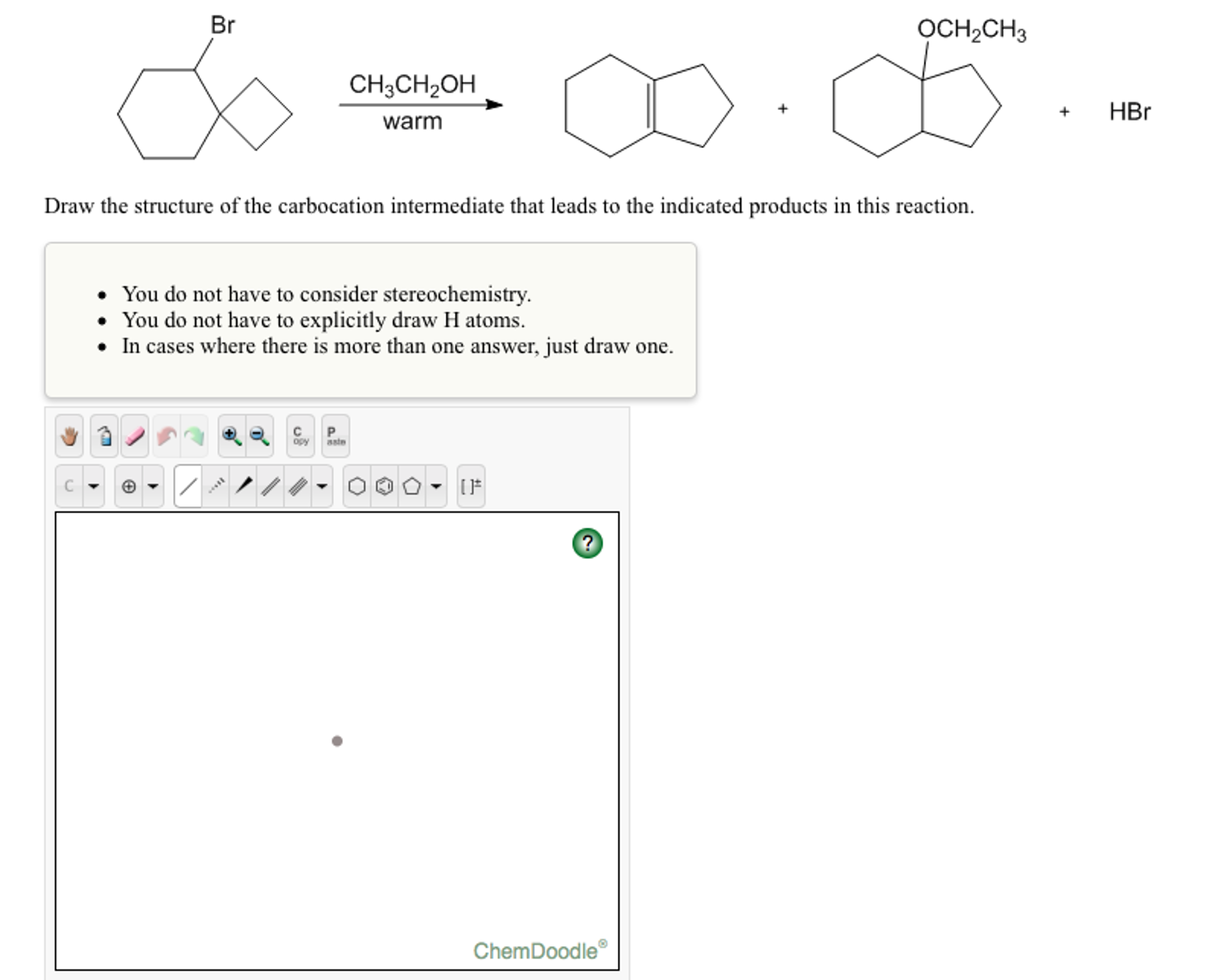 solved dehydrohalogenation undergo