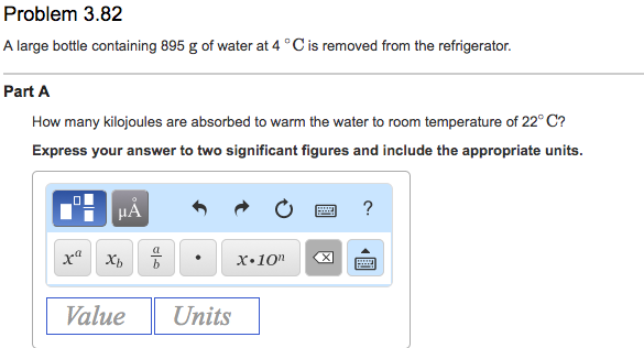 Solved Problem 3 82 Part A How Many Kilojoules Are Absorb