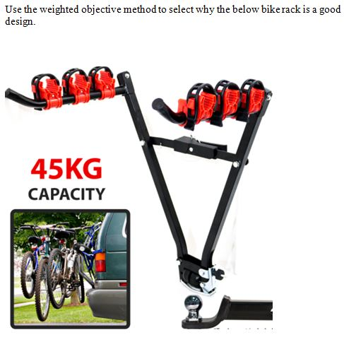 spare wheel mounted bike rack