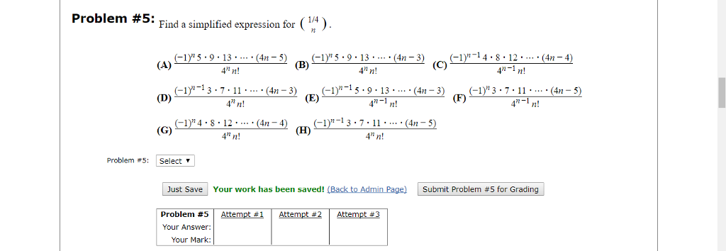 Solved Problem 5 Find A Simplified Expression For 14 Chegg Com