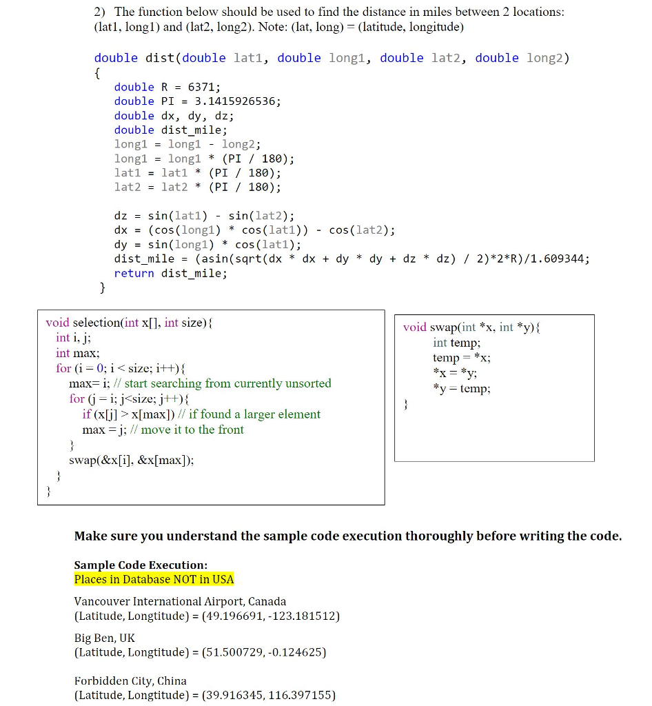 Write C Code For The Fallowing Write C Code For The Fallowing