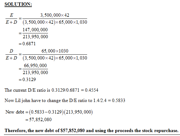 SOLUTION: 3,500,000x 42 E+D 3,500,000x42)x65,000x1,030 147,000, 000 213,950,000 = 0.6871 65,000x1030 E+D 3,500,000x42)x65,000