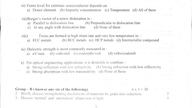 Solved Vi Fermi Level For Extrinsic Semiconductor Depend Chegg Com