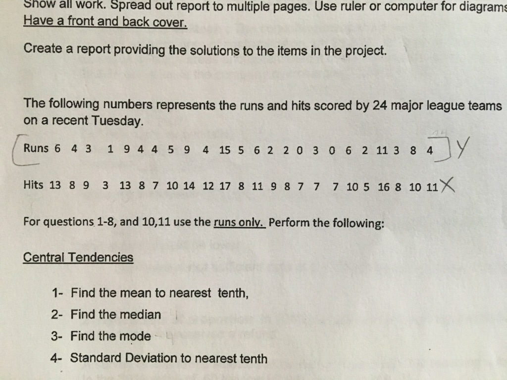 Solved Show All Work Spread Out Report To Multiple Pages