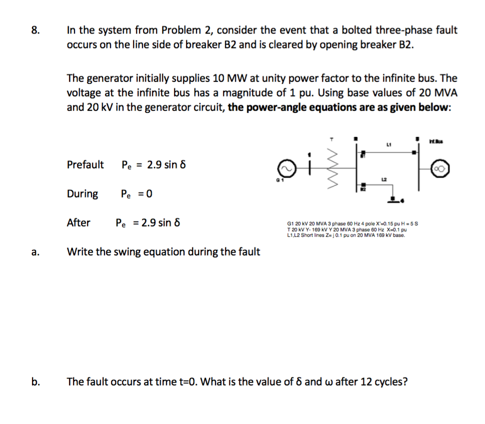 Solved 8 In The System From Problem 2 Consider The Even Chegg Com