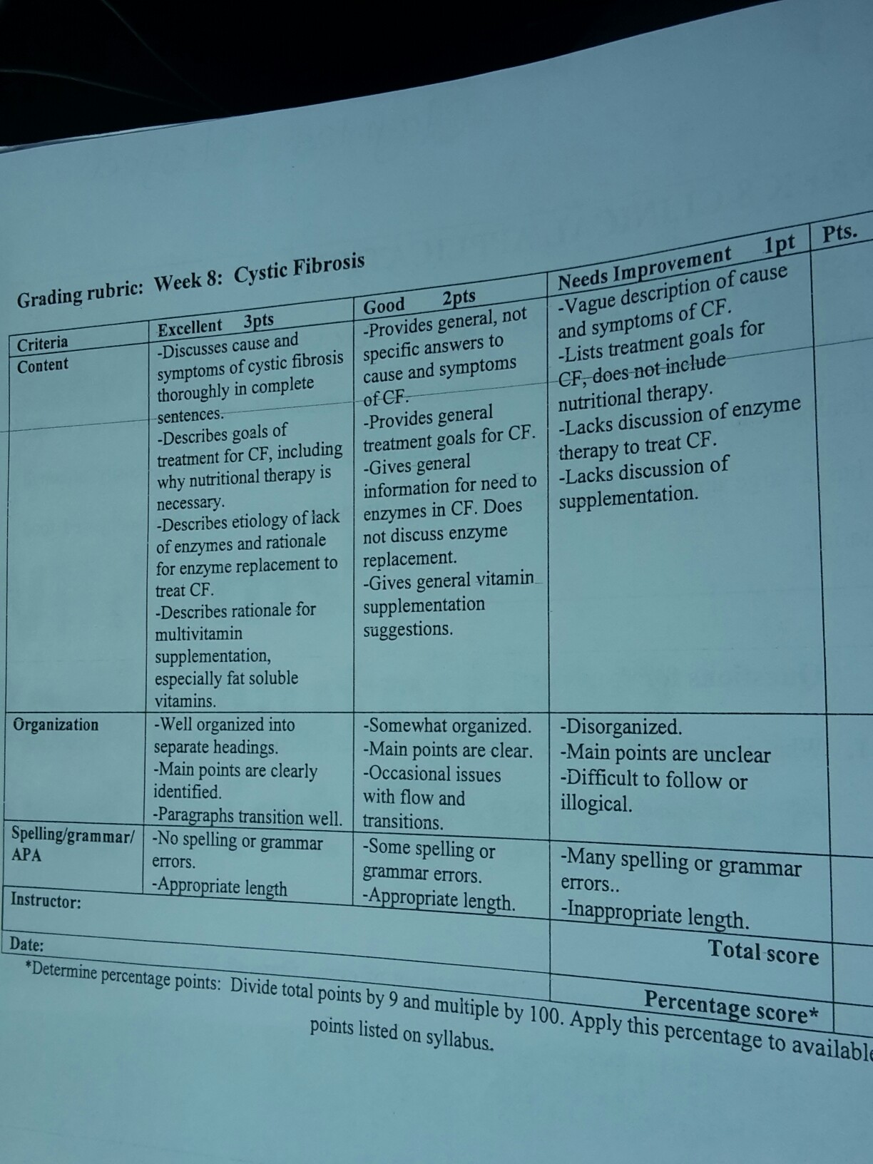 Woe to that child a case of cystic fibrosis answer key picture