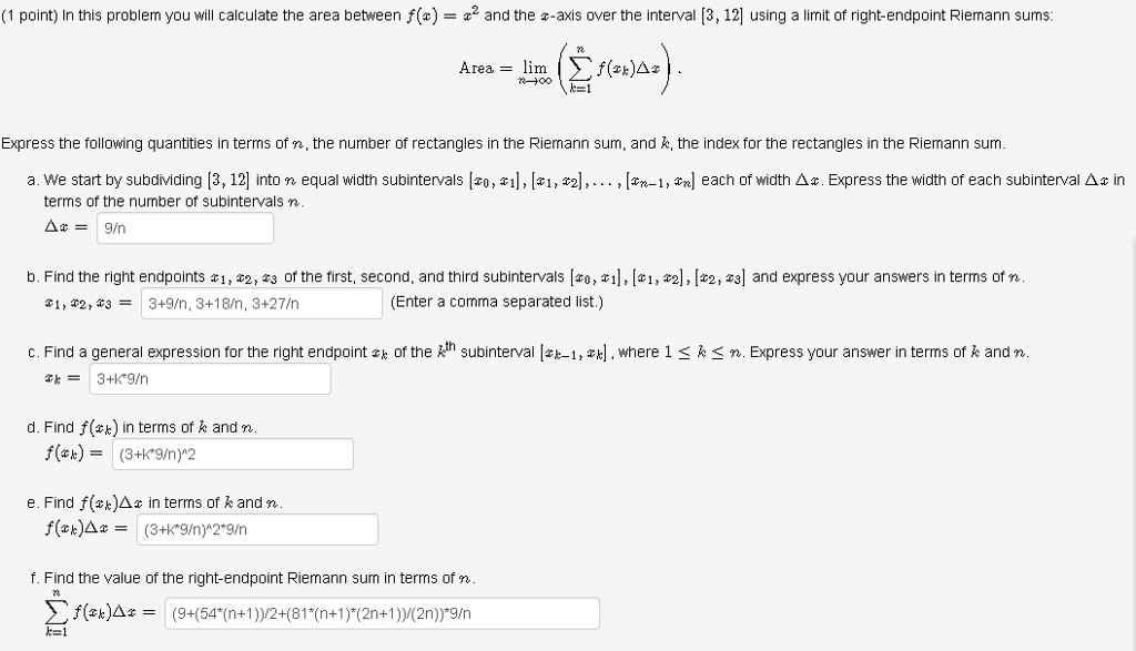 Solved In This Problem You Will Calculate The Area Betwee