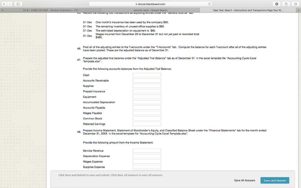 Solved: Prepare Journal Entries To Record The December Tra ...