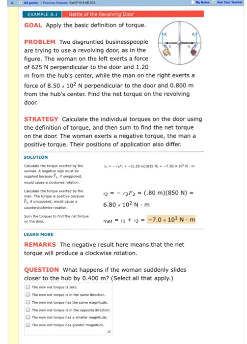Solved What Happens If The Woman Suddenly Slides Closer T