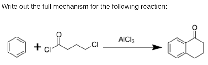 alcl3 reaction