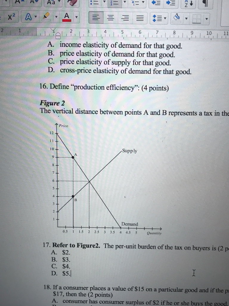 Solved 4 10 11 A Income Elasticity Of Demand For That Good Chegg Com