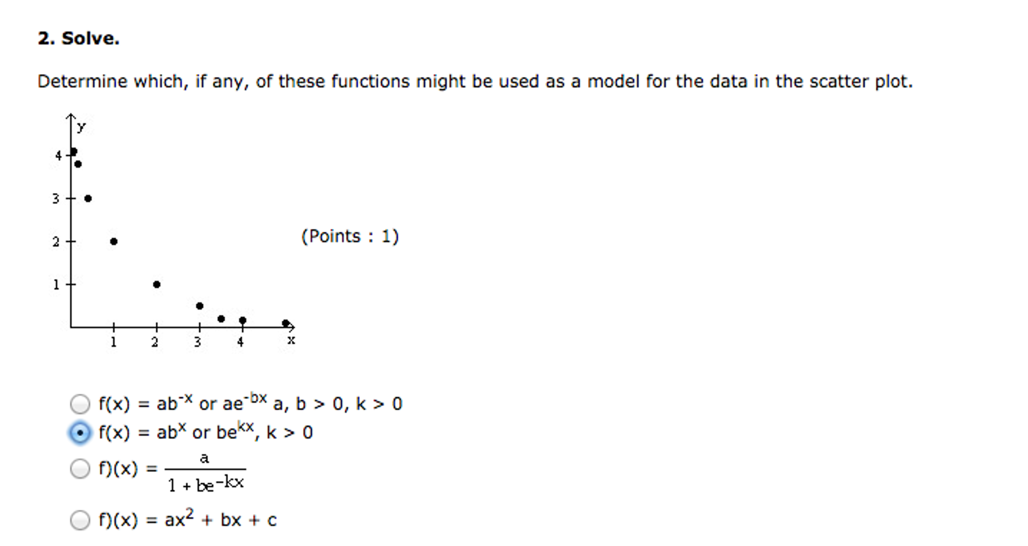 Solved Solve Determine Which If Any Of These Functions Chegg Com