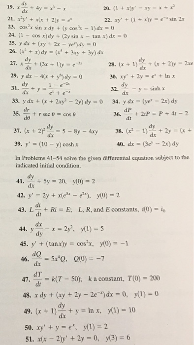 Solved 1 X Y Xy X 22 Xy 1 X Y Esin 2x Dx 21 X Y Chegg Com