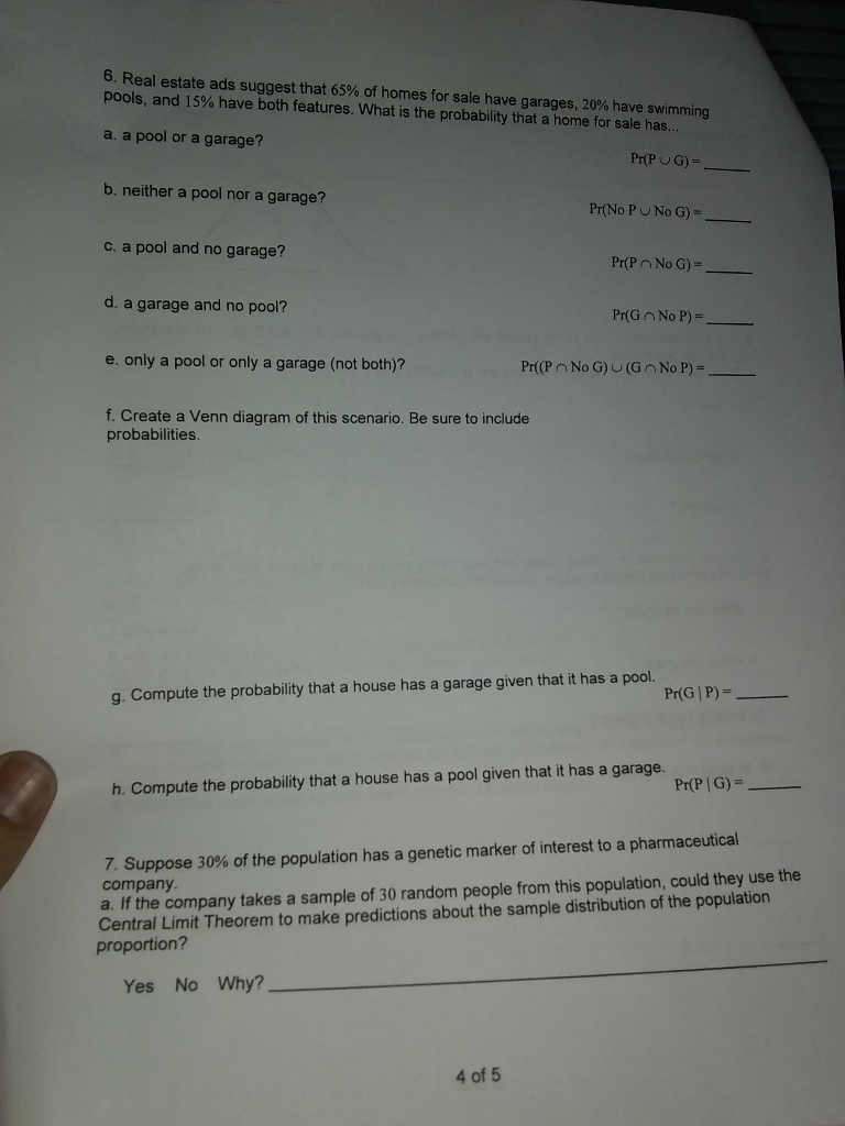 swimming pools company on Solved 6 Real Estate Ads Suggest That 65 Of Homes For S Chegg Com