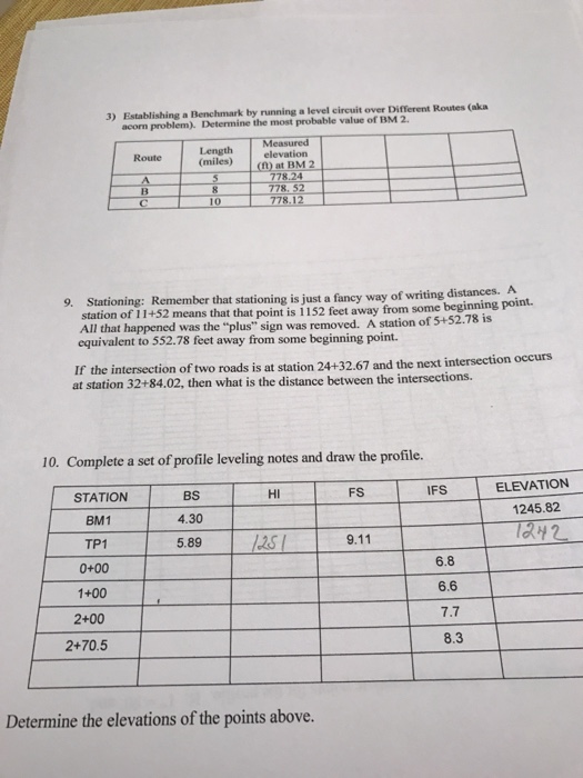 Establishing A Benchmark By Running A Level Circuit Chegg Com