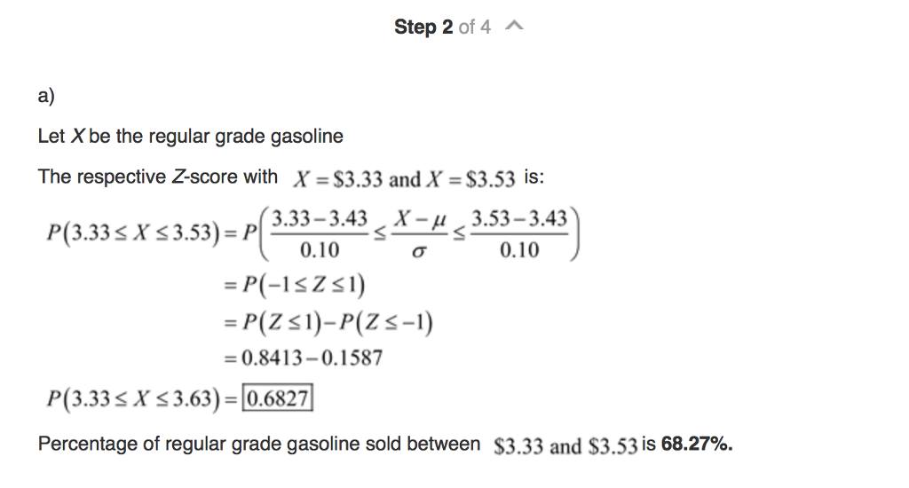 Solved Hi There Im Not Sure How We Go From P Z Chegg Com