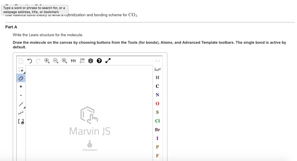 Write a hybridization and bonding scheme for formaldehyde picture