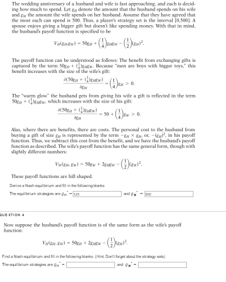 a gift to the husband and wife