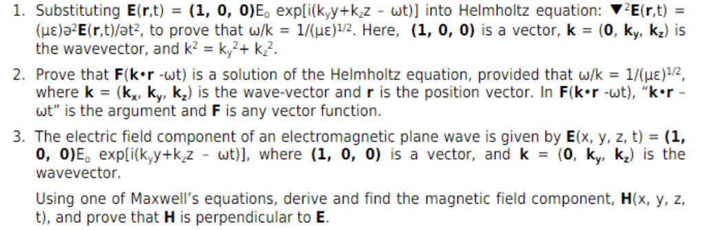 Solved 1 Substituting E Rt 1 0 0 E Expli Kyy4kz U Chegg Com