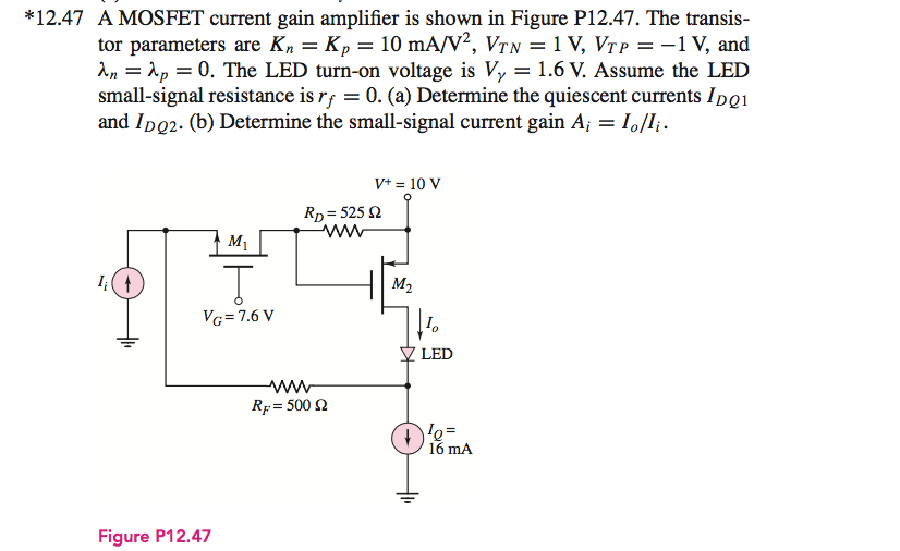 Mosfet gm equation