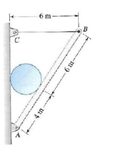 Determine the mass of the heaviest uniform cylinder that can be supported in the position shown...