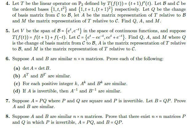 Solved Let T Be The Linear Operator On P 2 Defined By T F Chegg Com