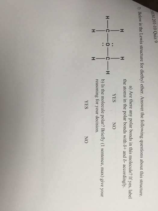 structure of diethyl ether