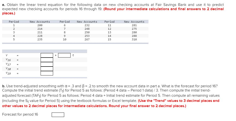 Write a linear equation for your trend line image