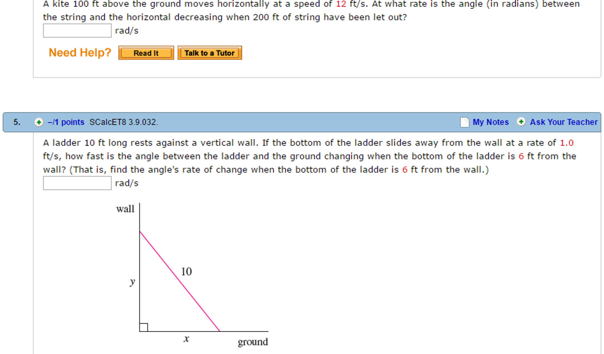 A Kite 100 Ft Above The Ground Moves Horizontally At Chegg 